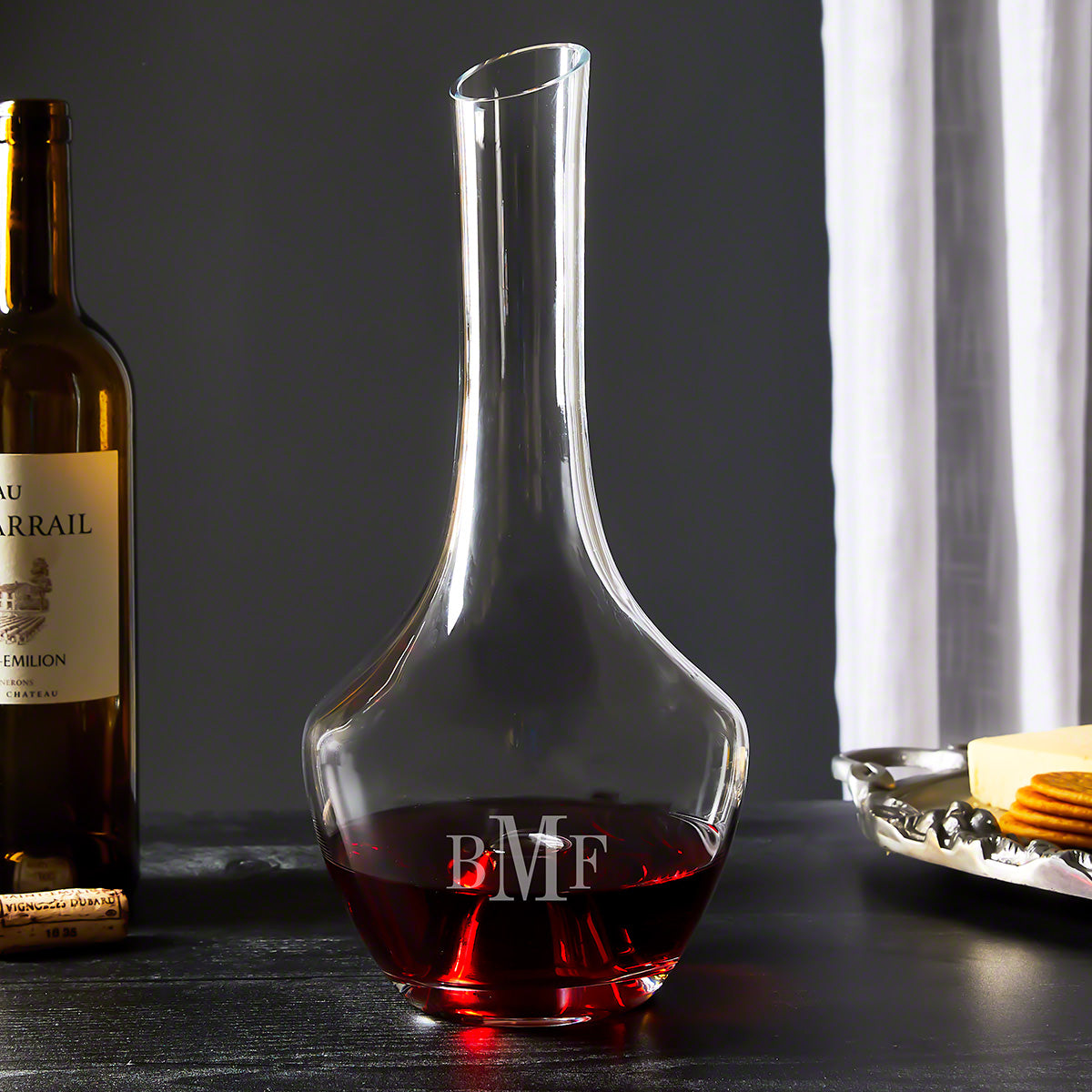 Custom Barlow Glass Wine Decanter