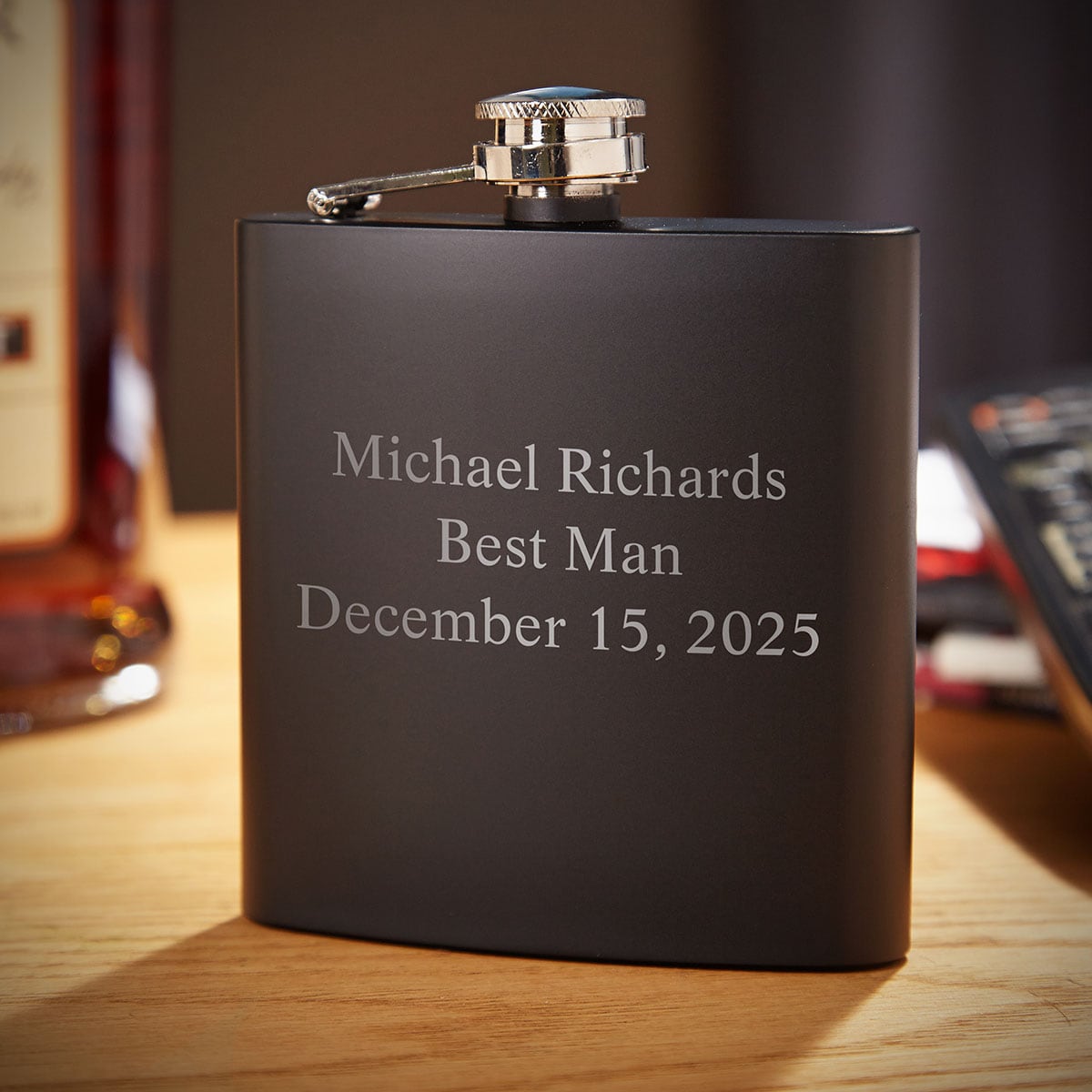 Custom Blackout Flask