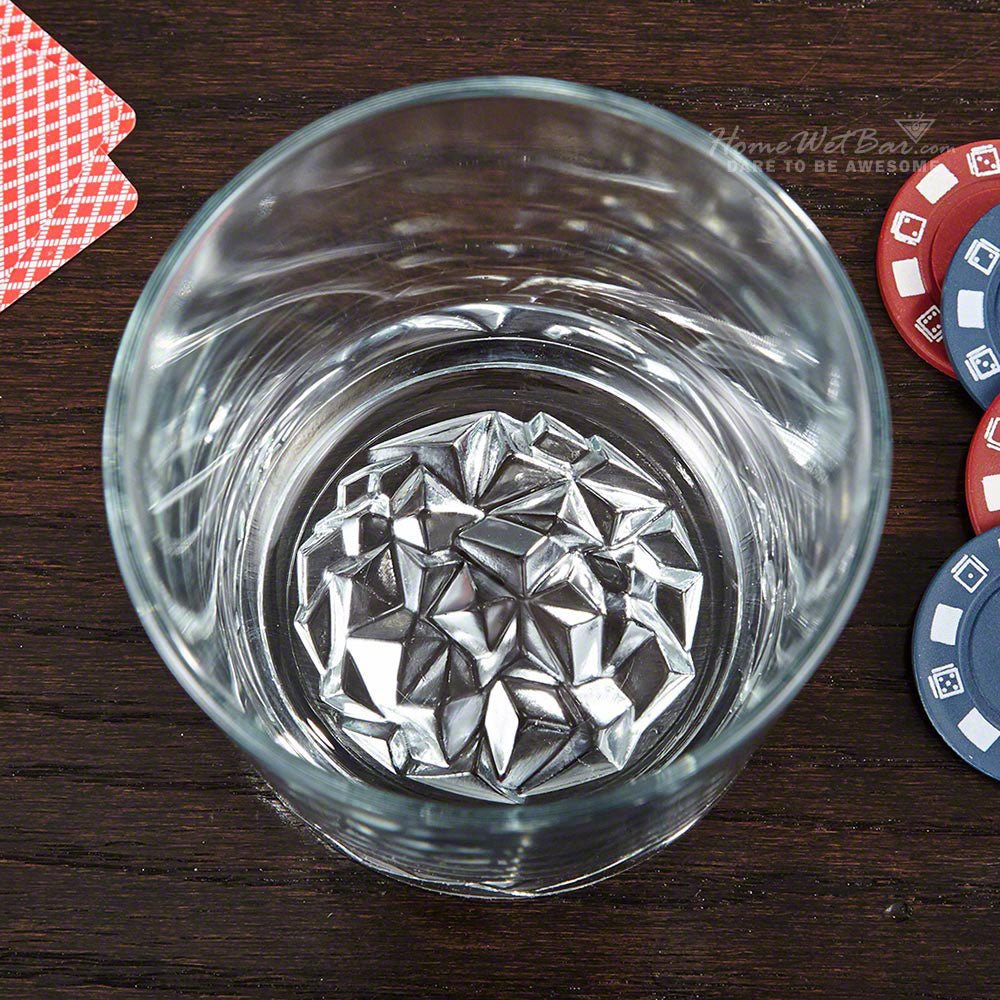 Custom Whiskey Decanter Box Set with Rocks Glasses US Flag Design