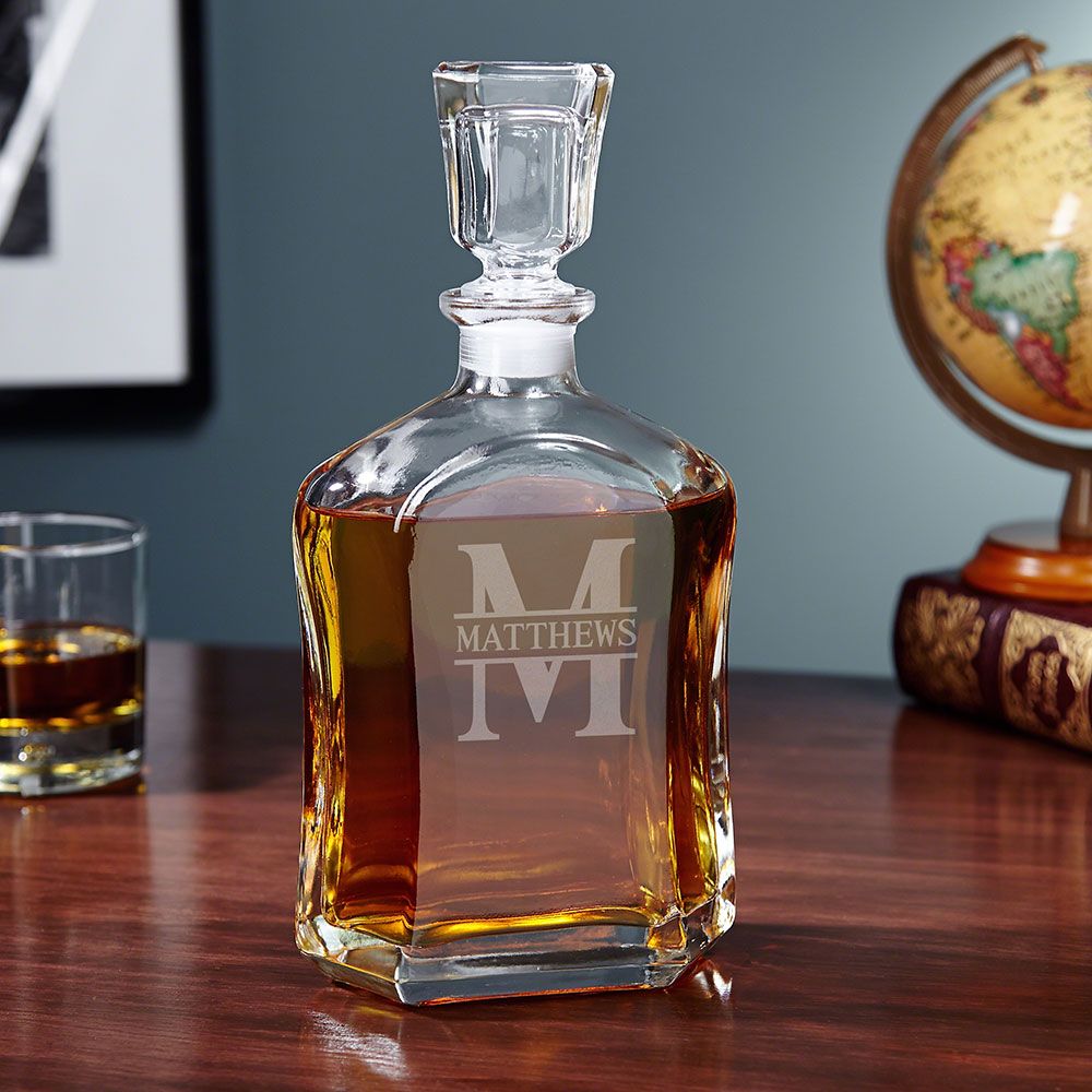 Custom Whiskey Decanter Set