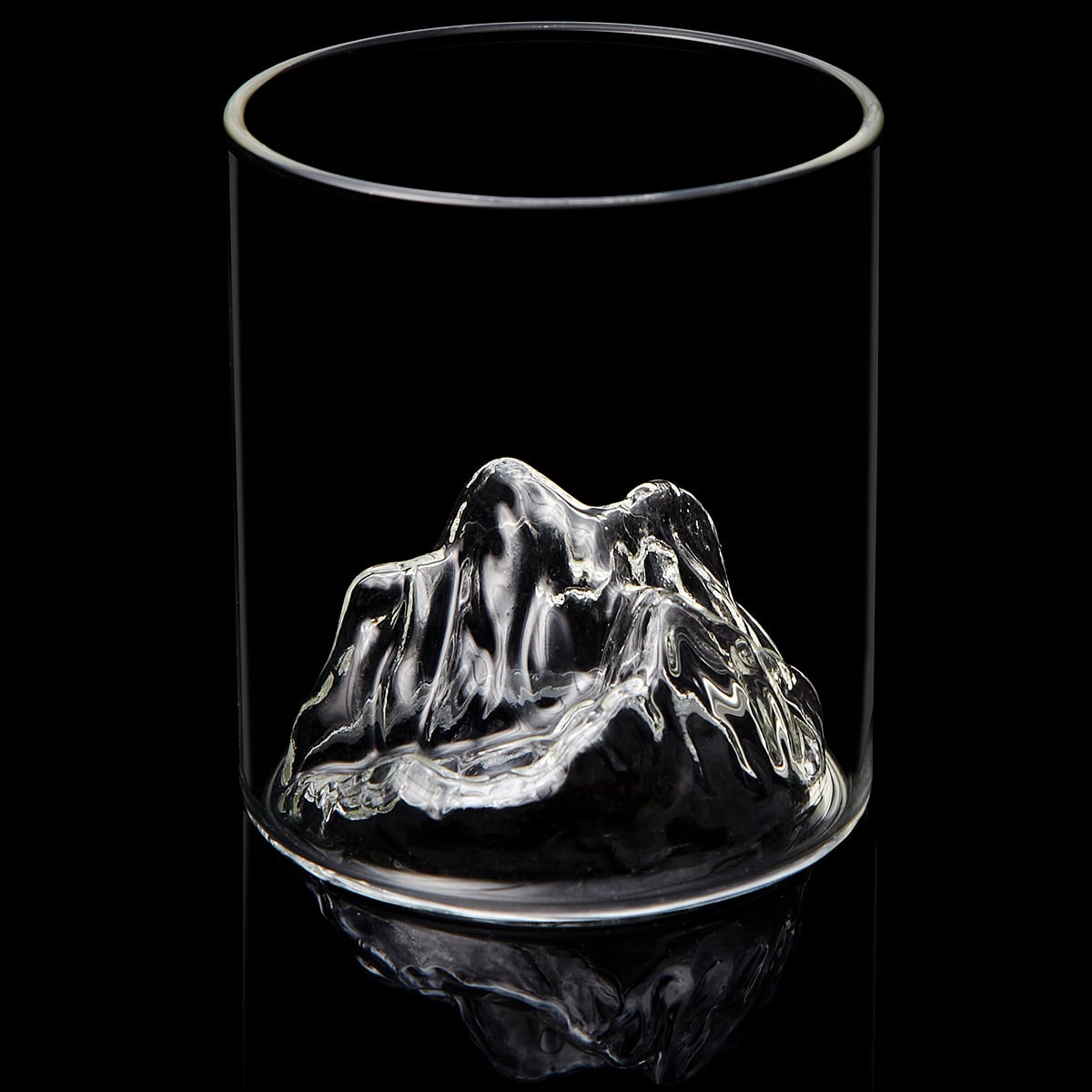 Denali Mountain Whiskey Glass