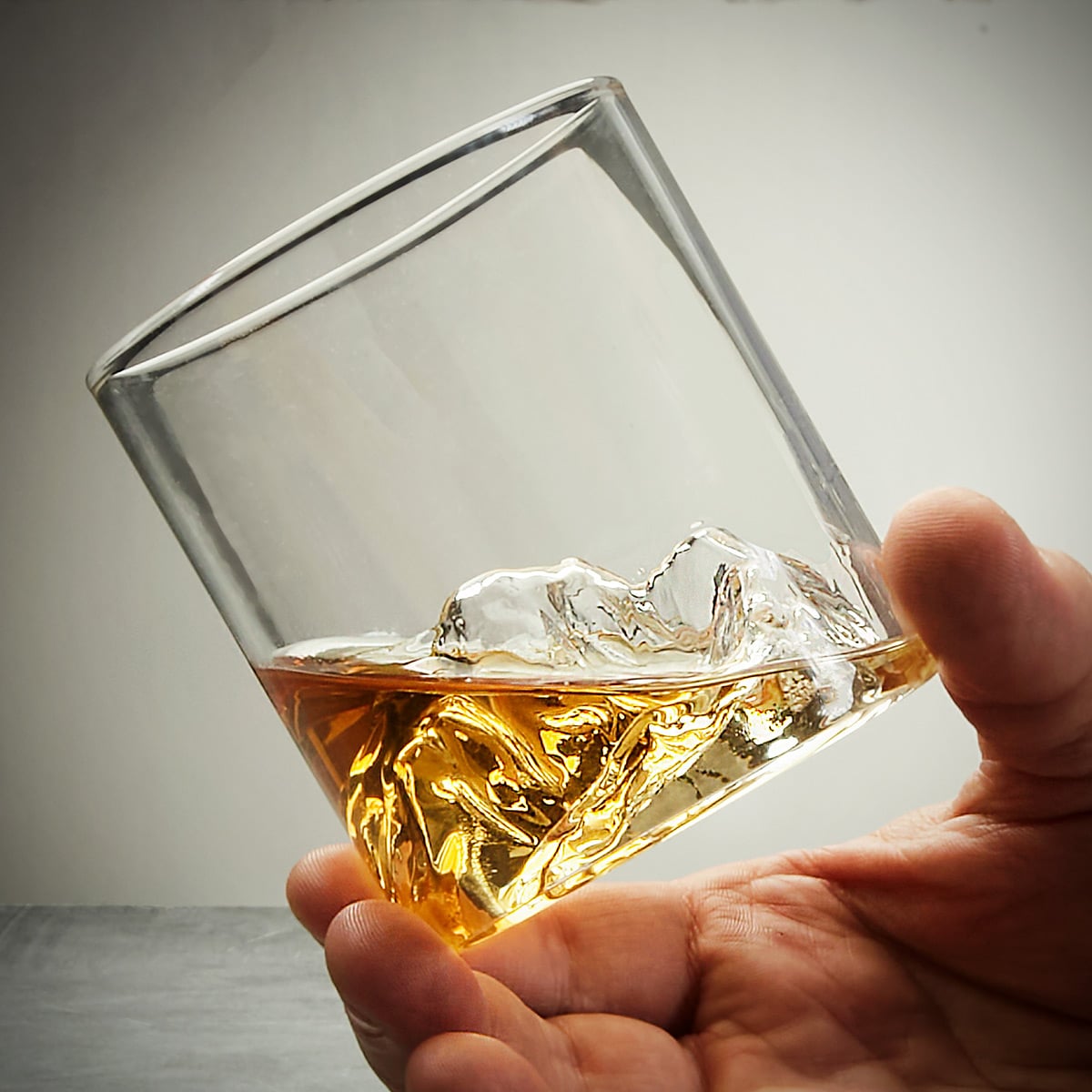 Denali Mountain Whiskey Glass