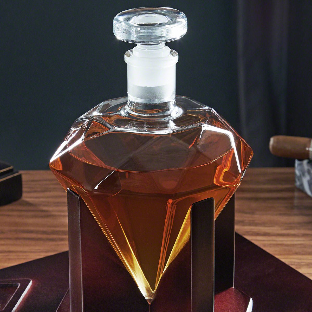 Diamond Whiskey Decanter Set