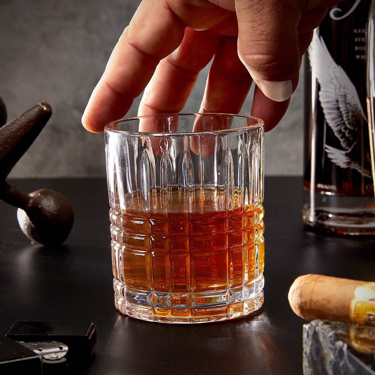 Dutton Rotating Whiskey Glass