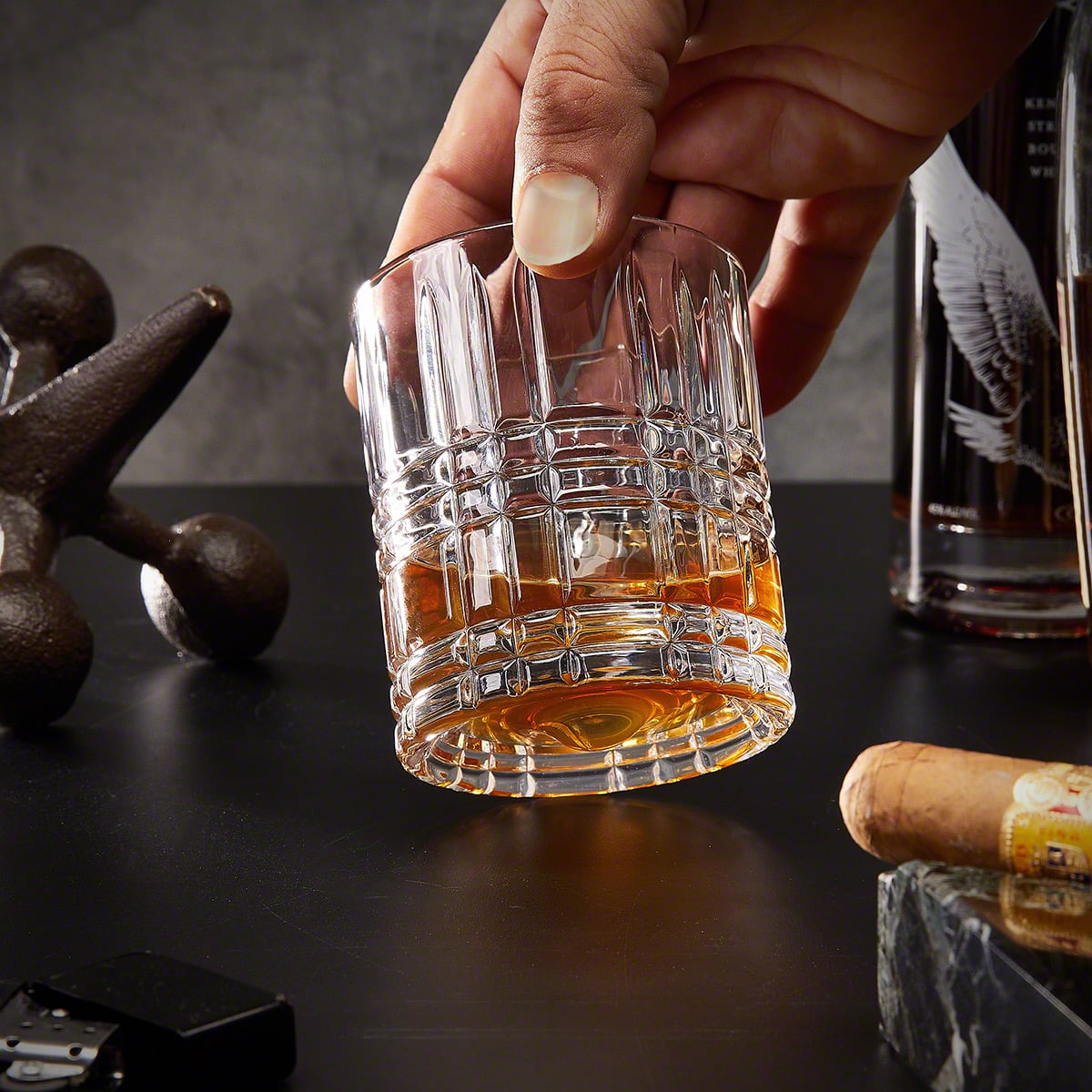 Dutton Rotating Whiskey Glass