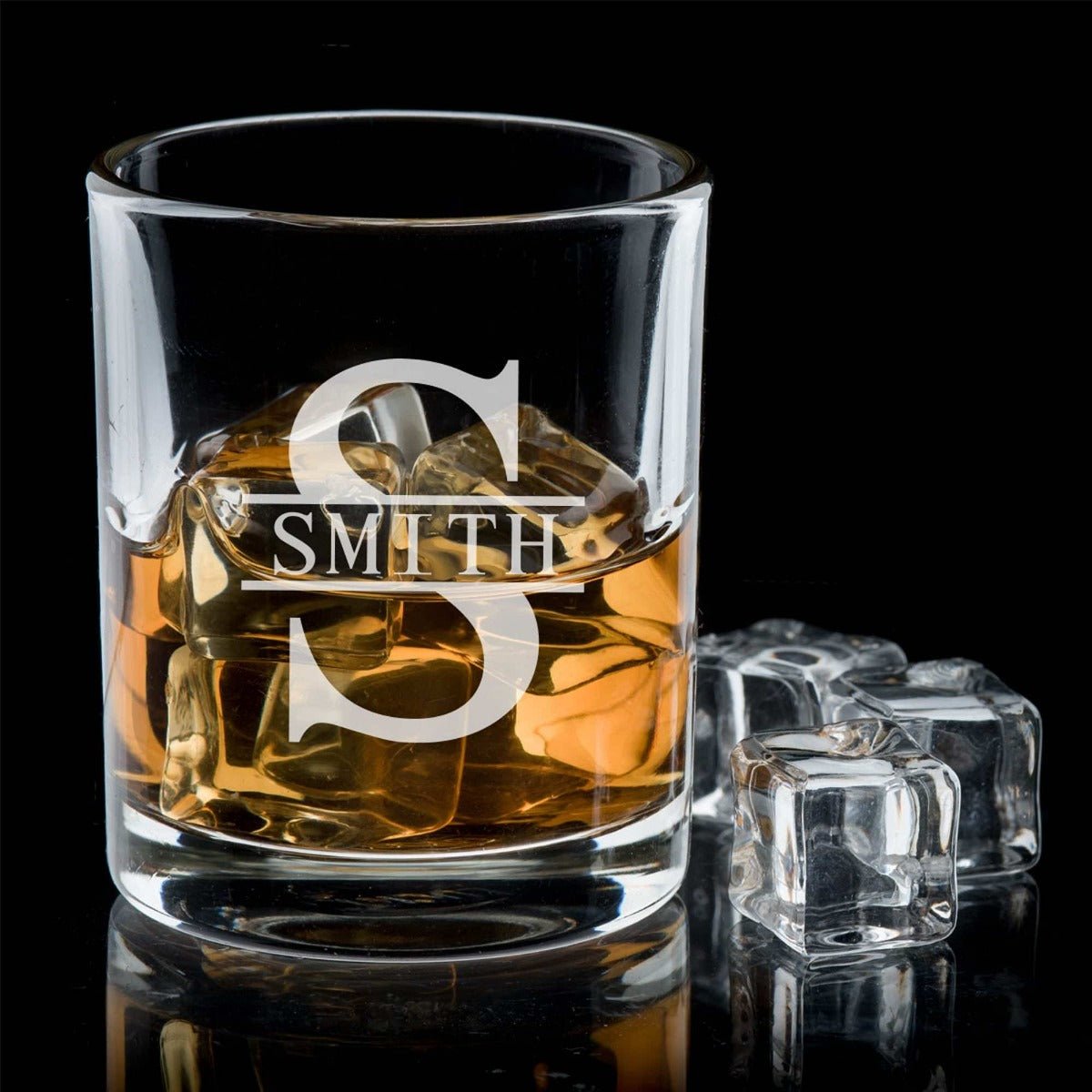 Eastham Personalized Rocks Glasses, Set of 4