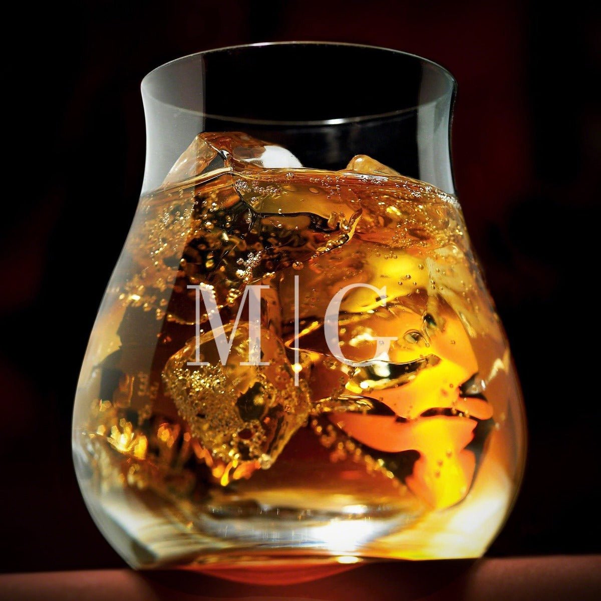 Engraved Canadian Glencairn Whisky Glass