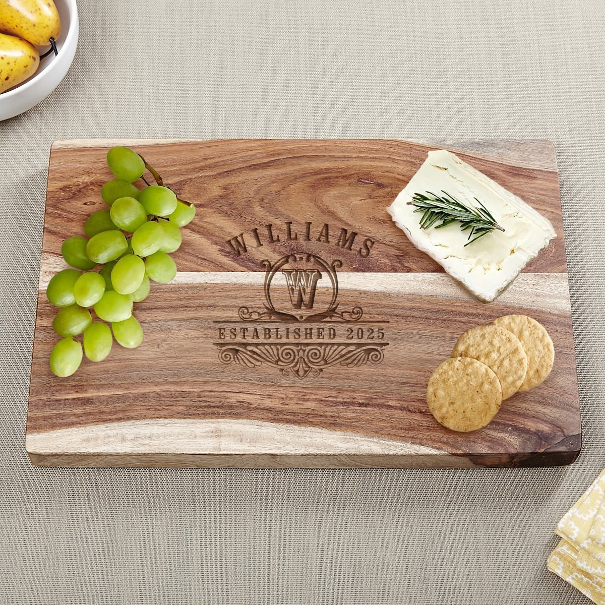 Engraved Cutting Board (1in Thick)