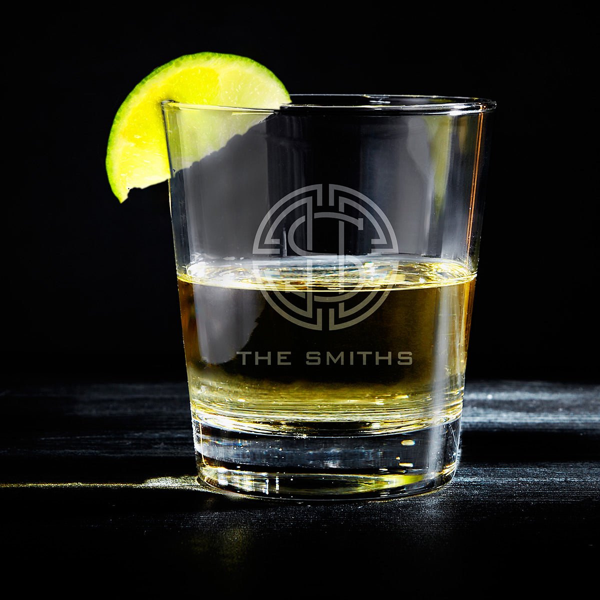 Engraved Gin Glass for Cocktails