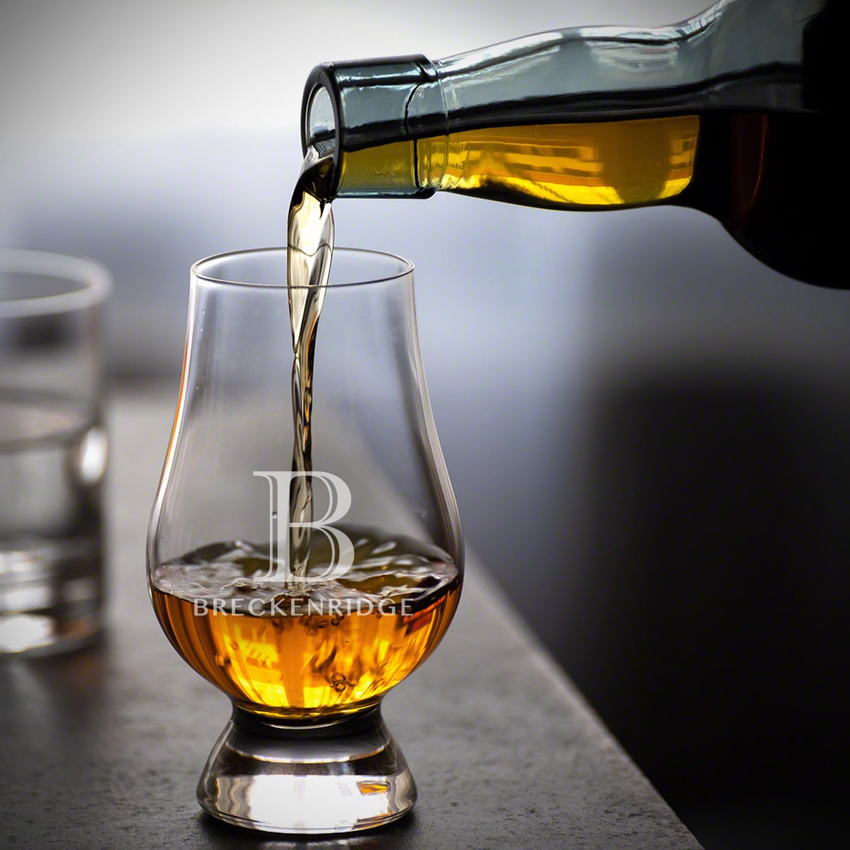 Engraved Glencairn Whiskey Glass