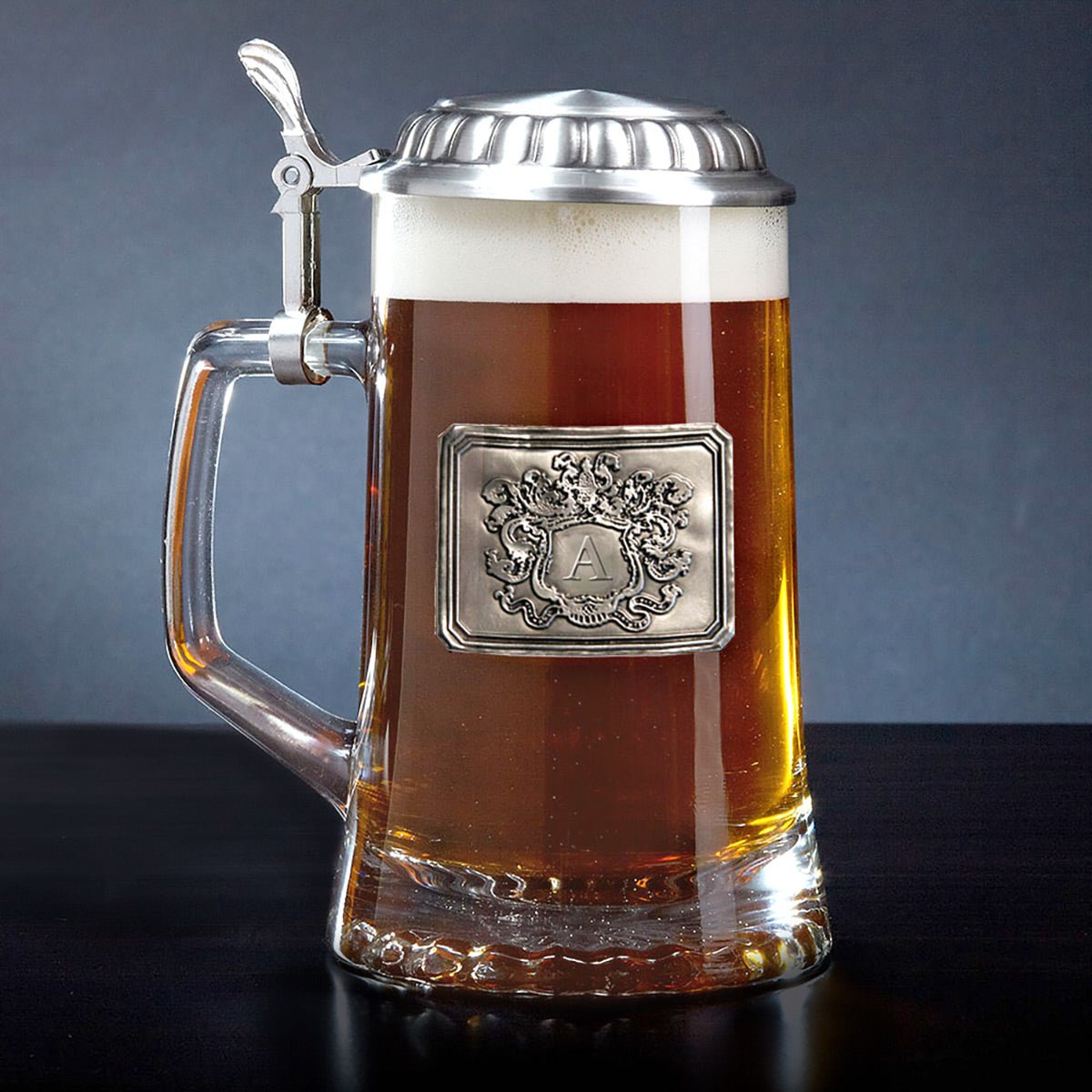 European Royal Crest Personalized Beer Stein