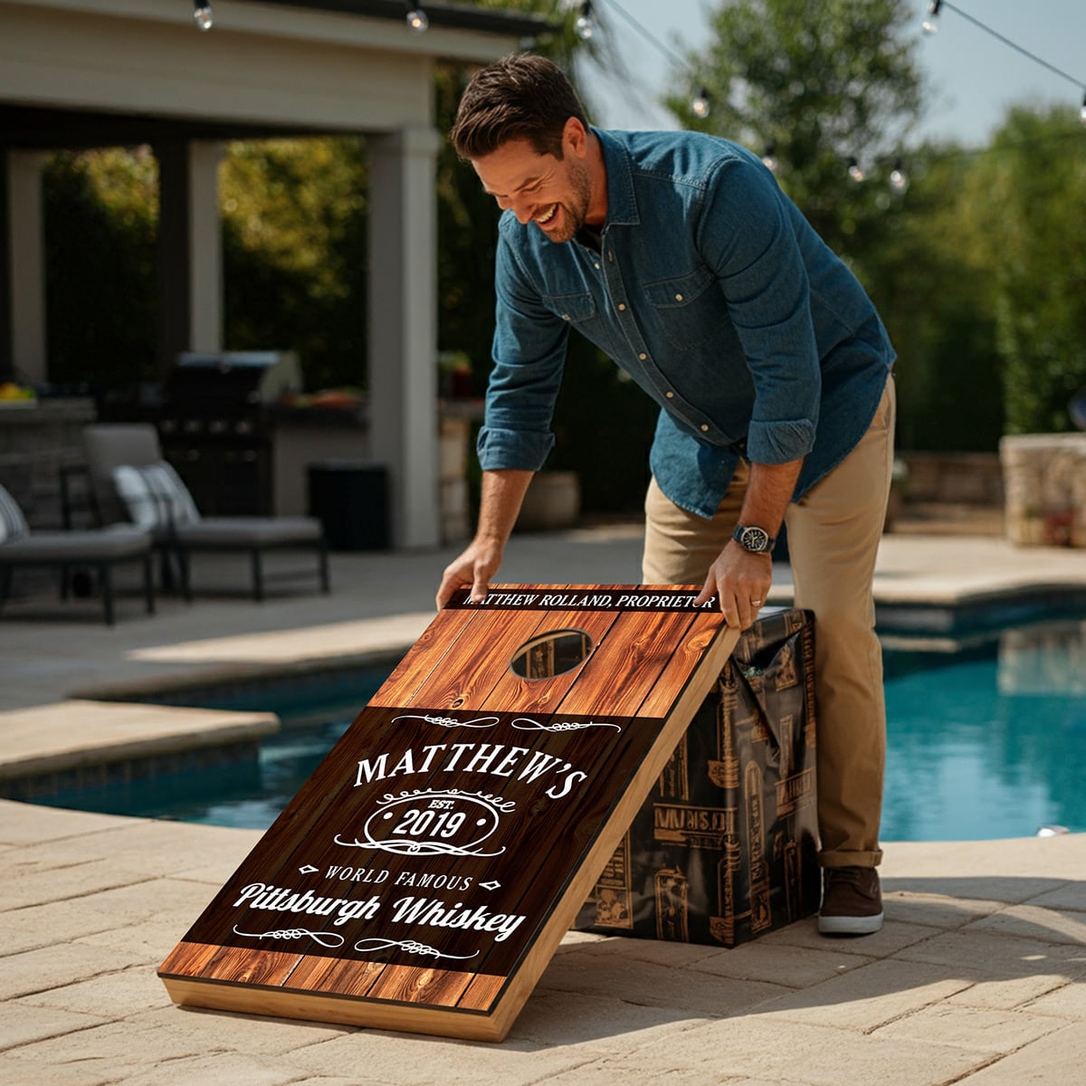 Cornhole hot game