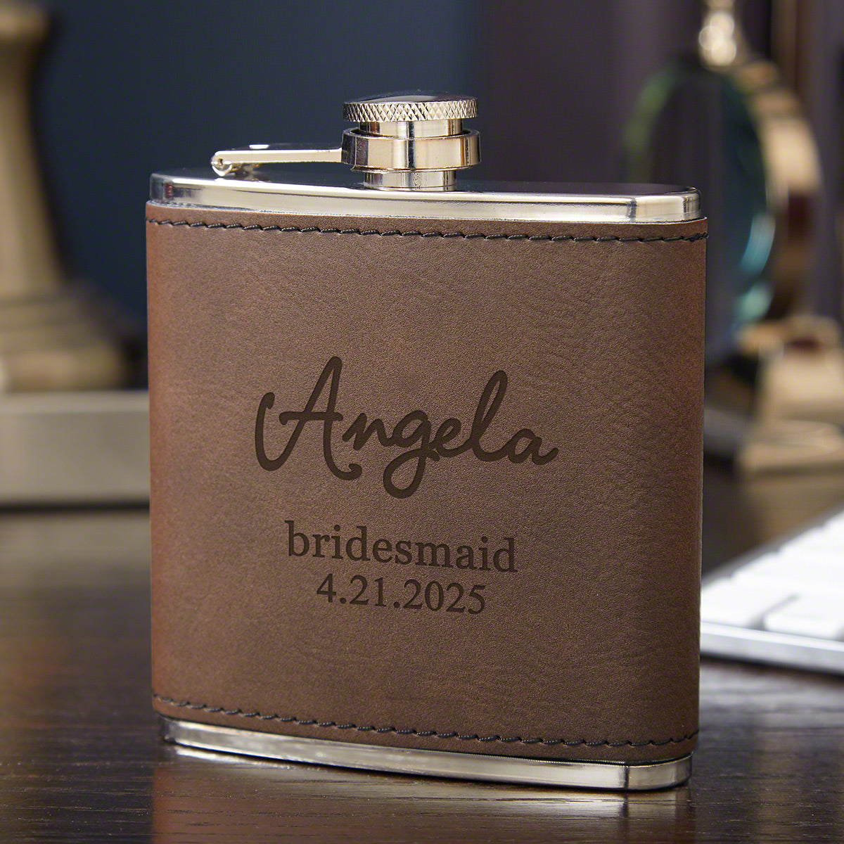 Fitzgerald Personalized Flask, 6 oz - Radiant Design