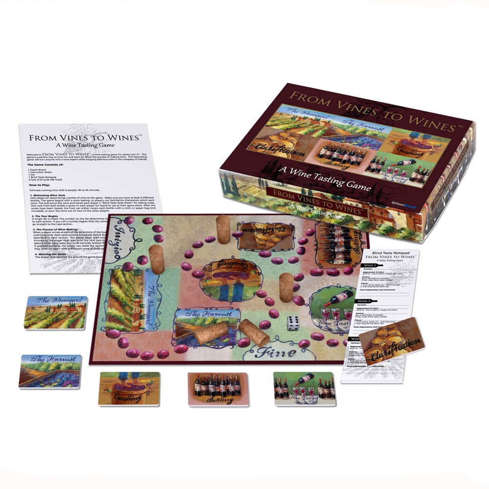 From Vines to Wines Board Game