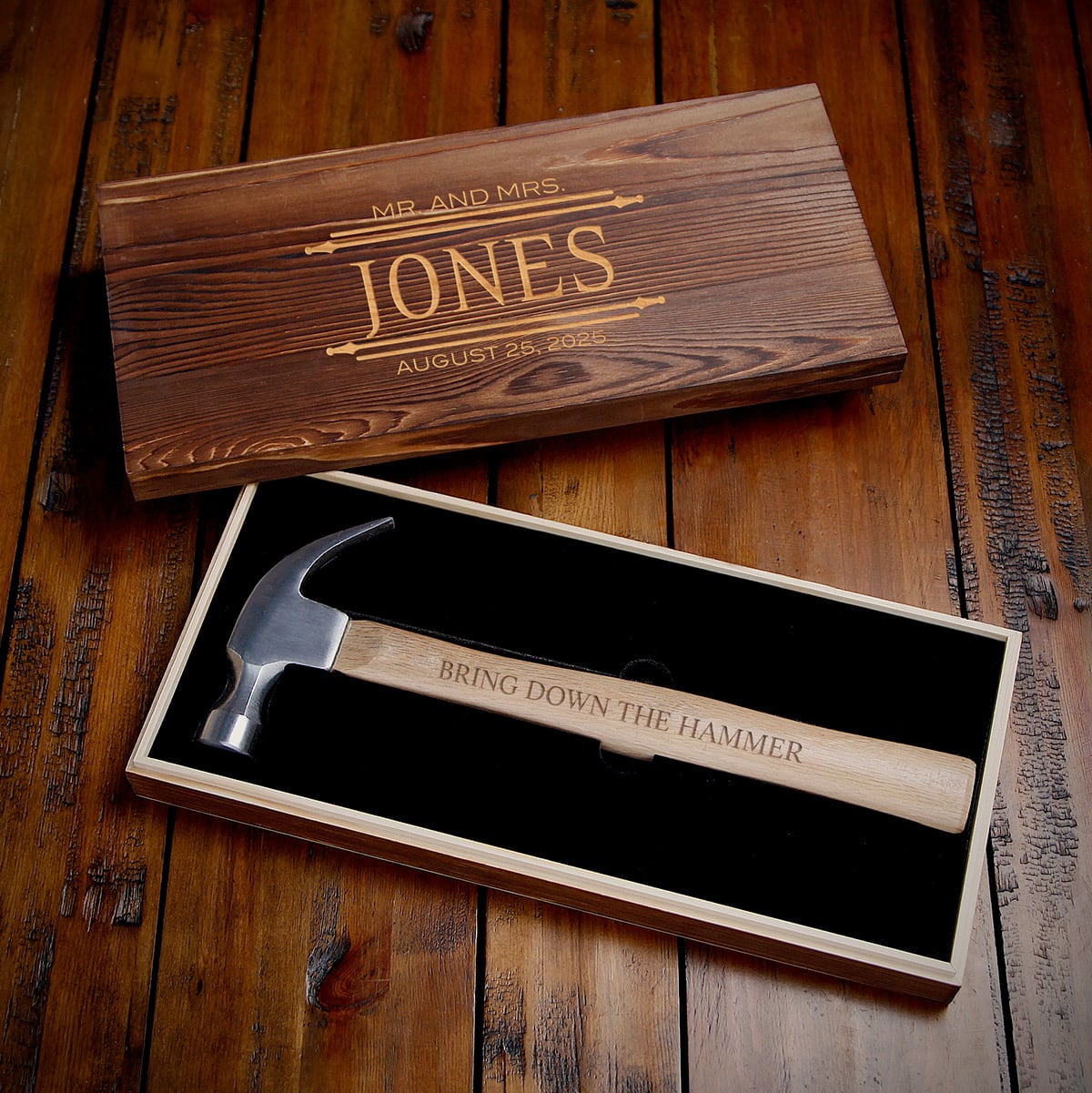 Handcrafted Bonds Personalized Hammer