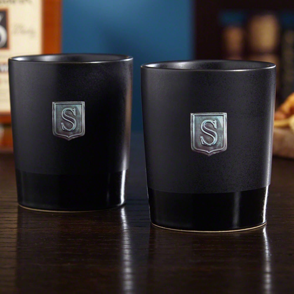 Haywood Ceramic Whiskey Tumbler Set of 2