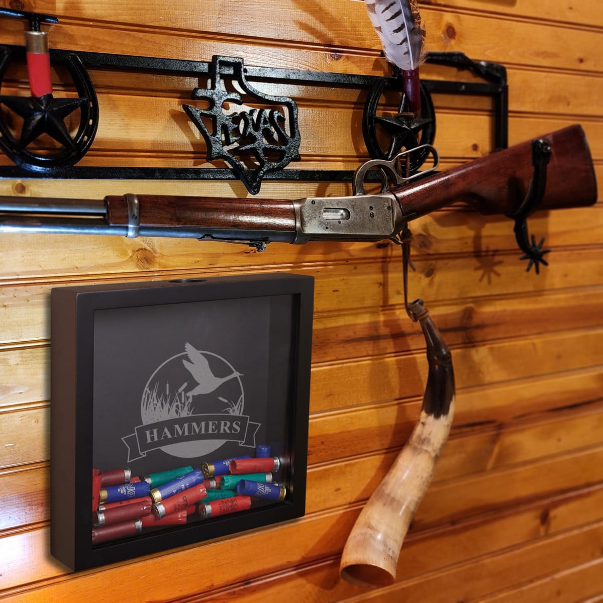 Custom Trophy Shotgun Shell Display Case for Hunters