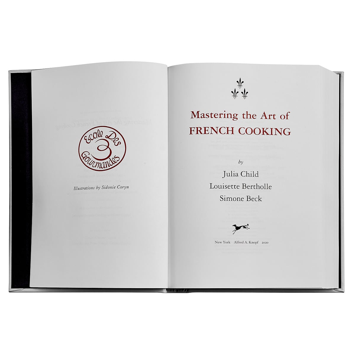 Julia Child: Mastering The Art of French Cooking Leather-Bound Book