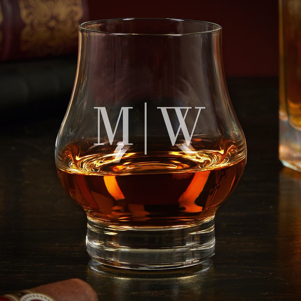 Custom Official Kentucky Bourbon Whiskey Tasting Glasses, Set of 4 