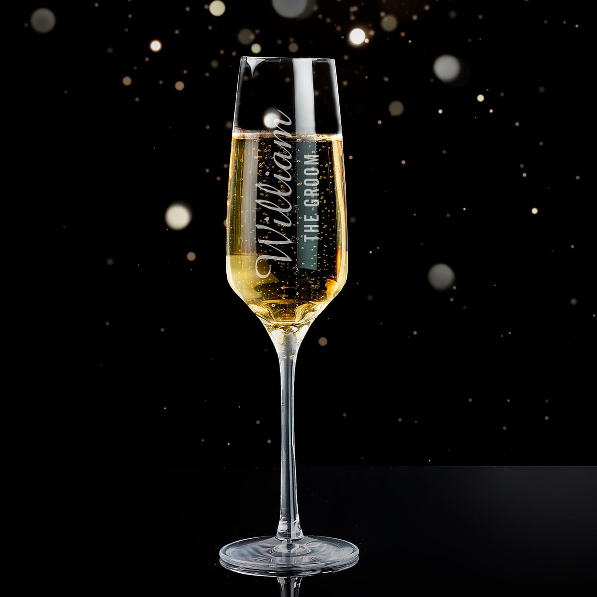 Stolzle Personalized Champagne Flutes - Wedding Champagne Flutes