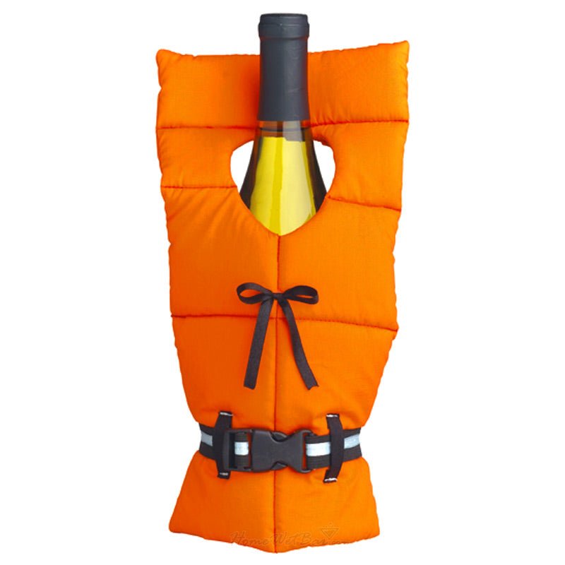 Life Jacket Wine Bottle Cover