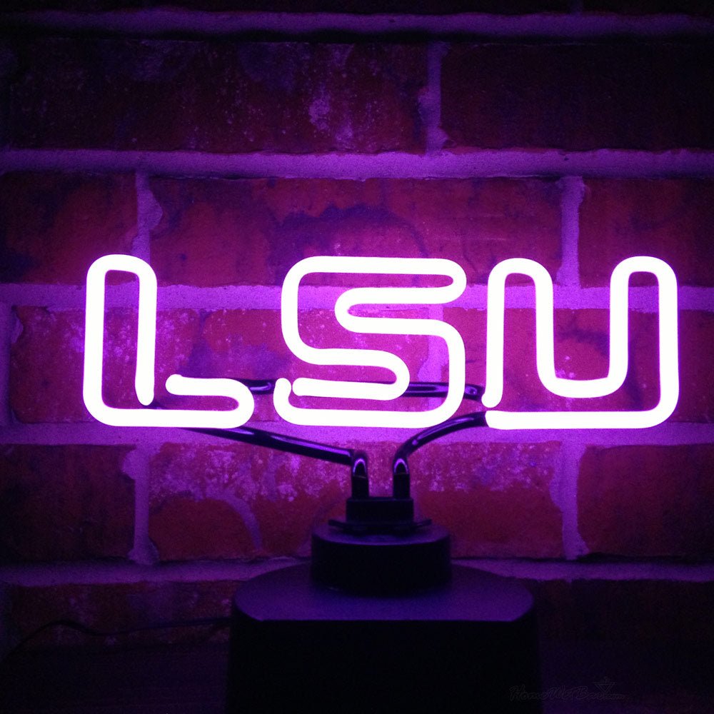 LSU Geaux Tigers Neon Light