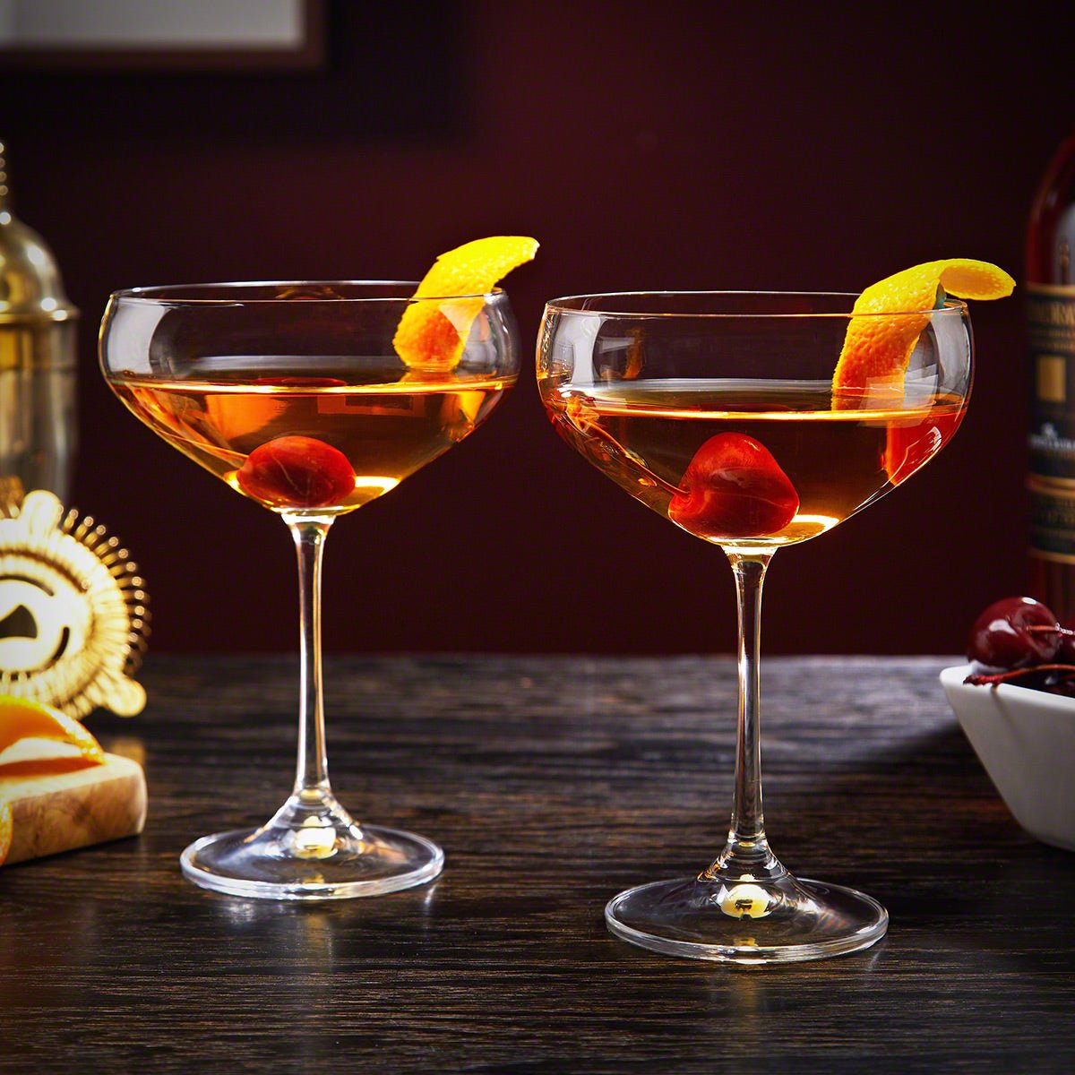 Manhattan Glasses for Cocktails