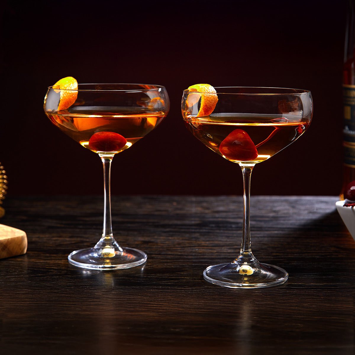 Manhattan Glasses for Cocktails