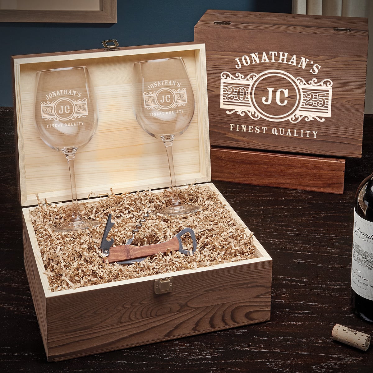 Personalized Wine Gift for Couples