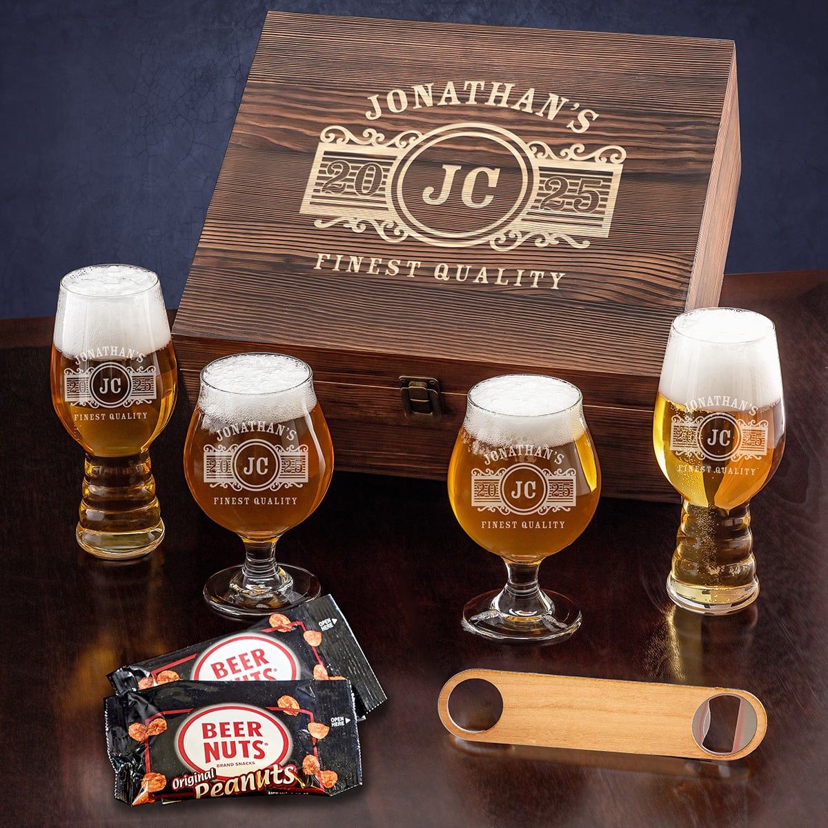 Ultimate Custom Craft Beer Gift Basket - 8pc