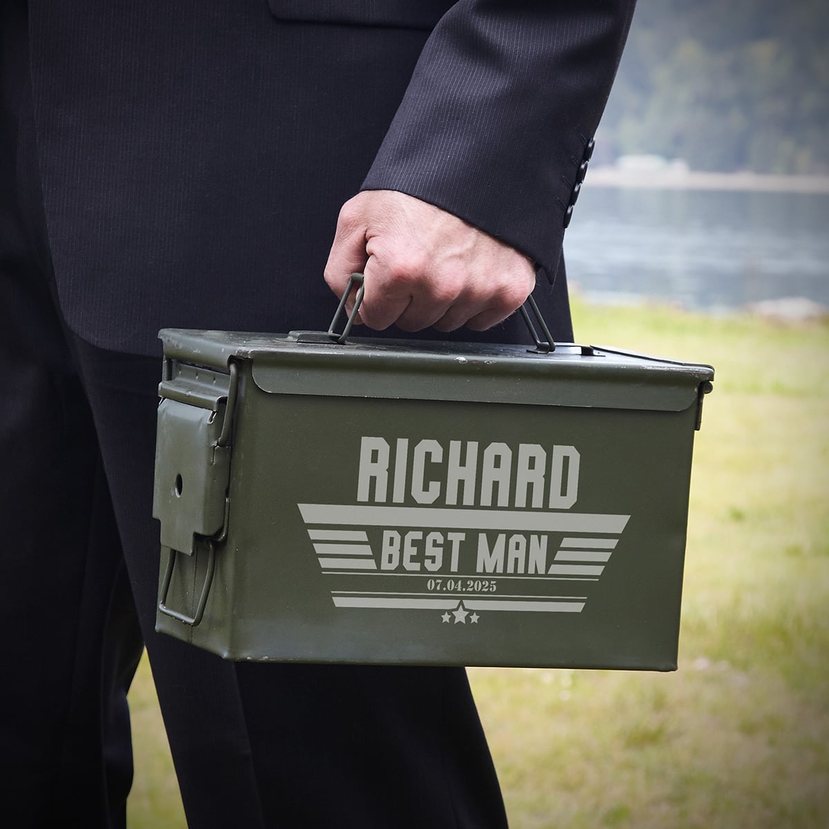 Personalized 50 Cal Military Ammo Can