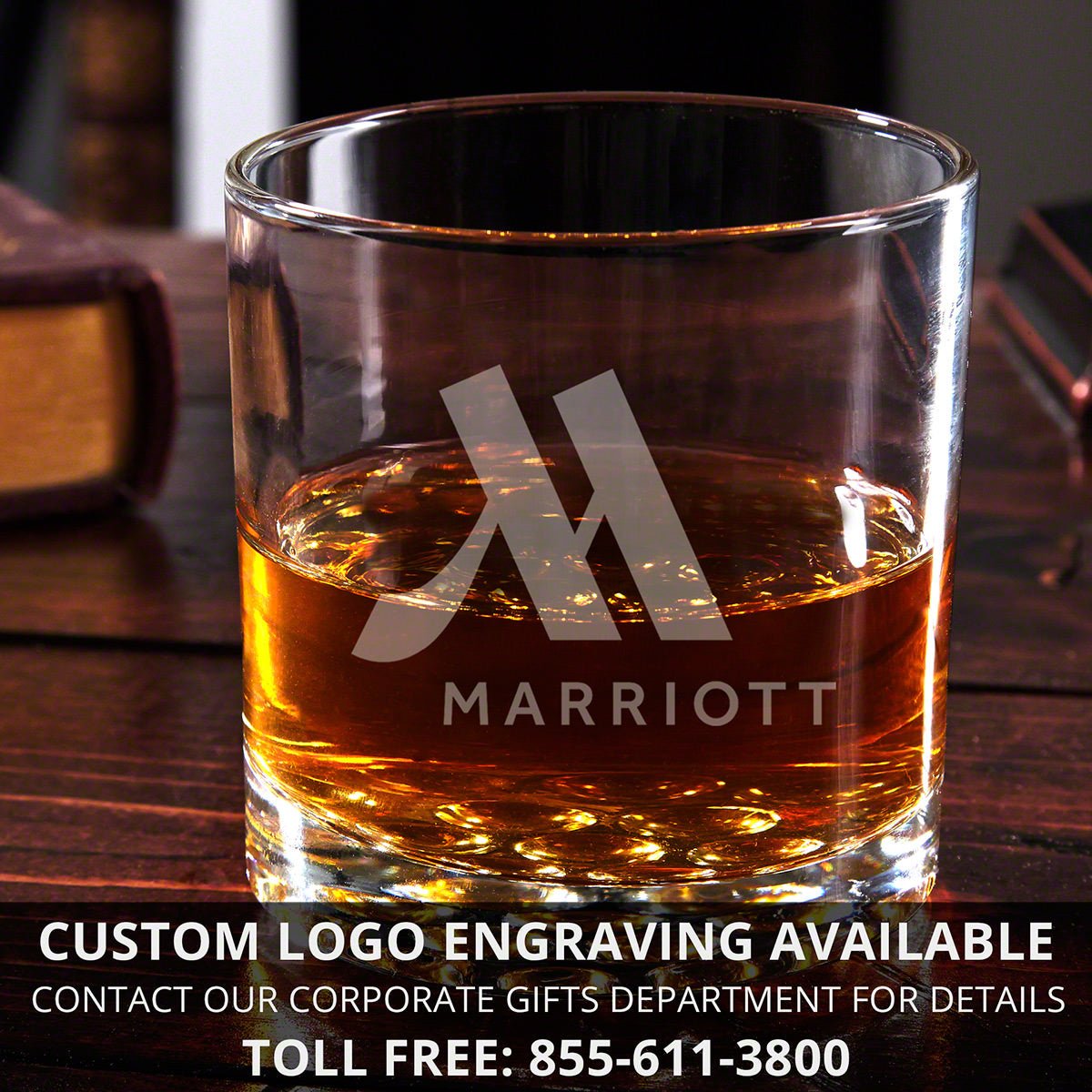 Monogram Engraved Whiskey Glass