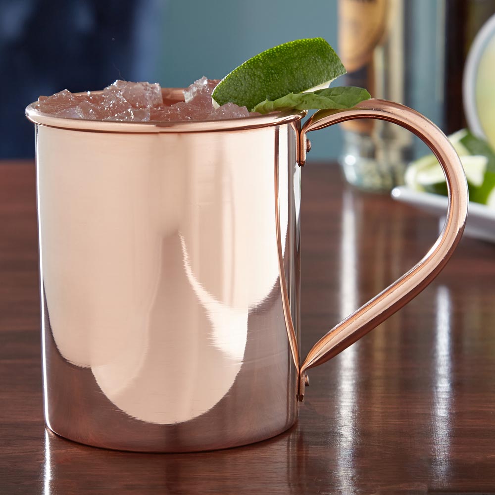 Nikolay Solid Copper Moscow Mule Mug Large 18oz