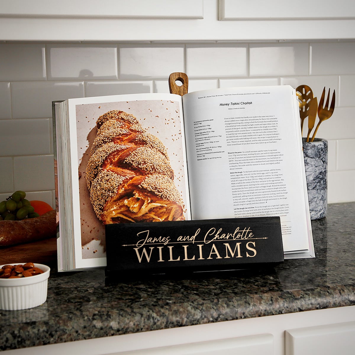 Norwood Personalized Cookbook Holder