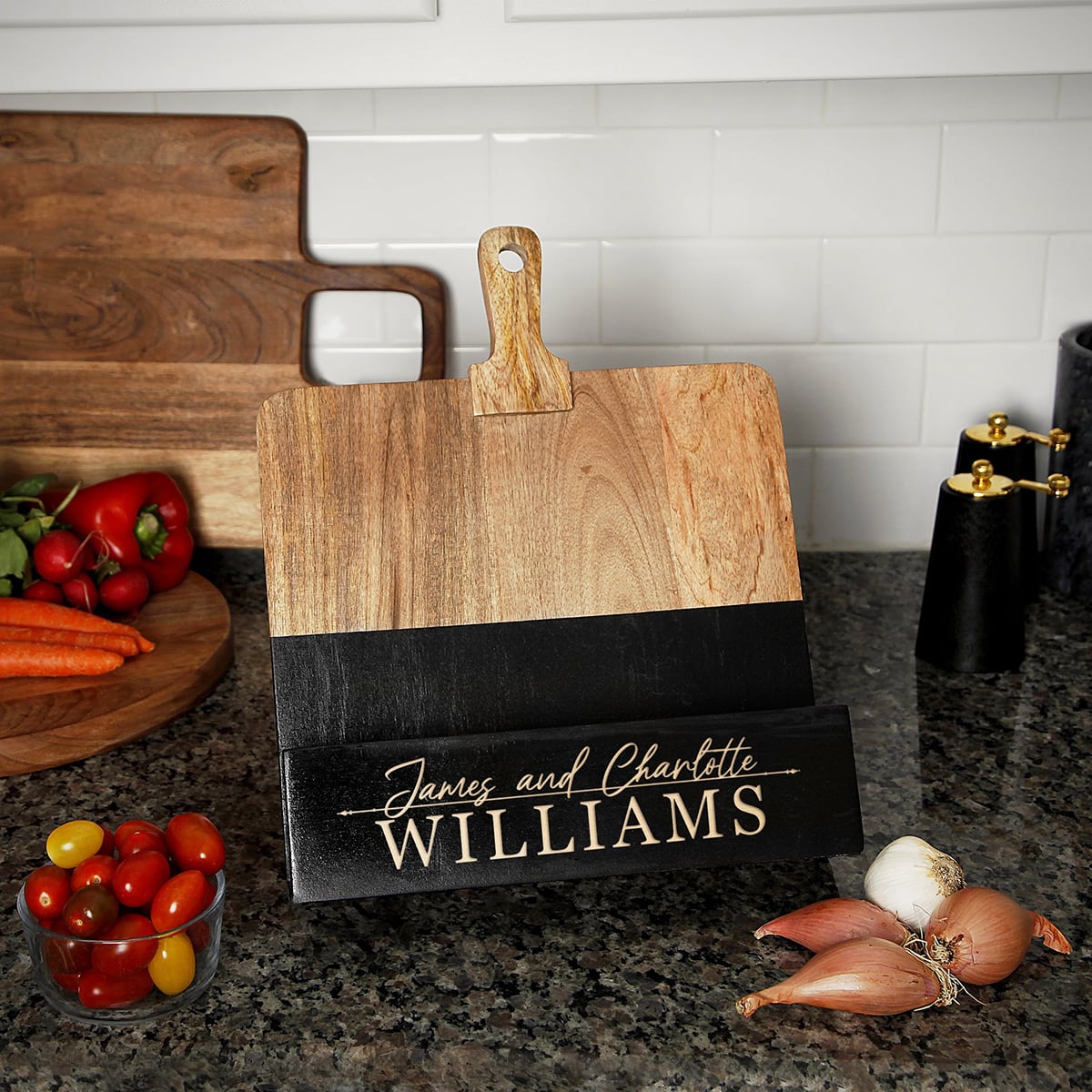 Norwood Personalized Cookbook Holder