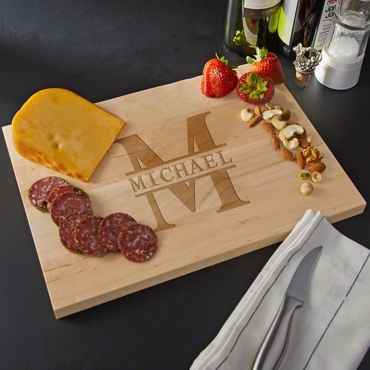 Engraved Maple Cutting Board - Standard (0.75in Thick)