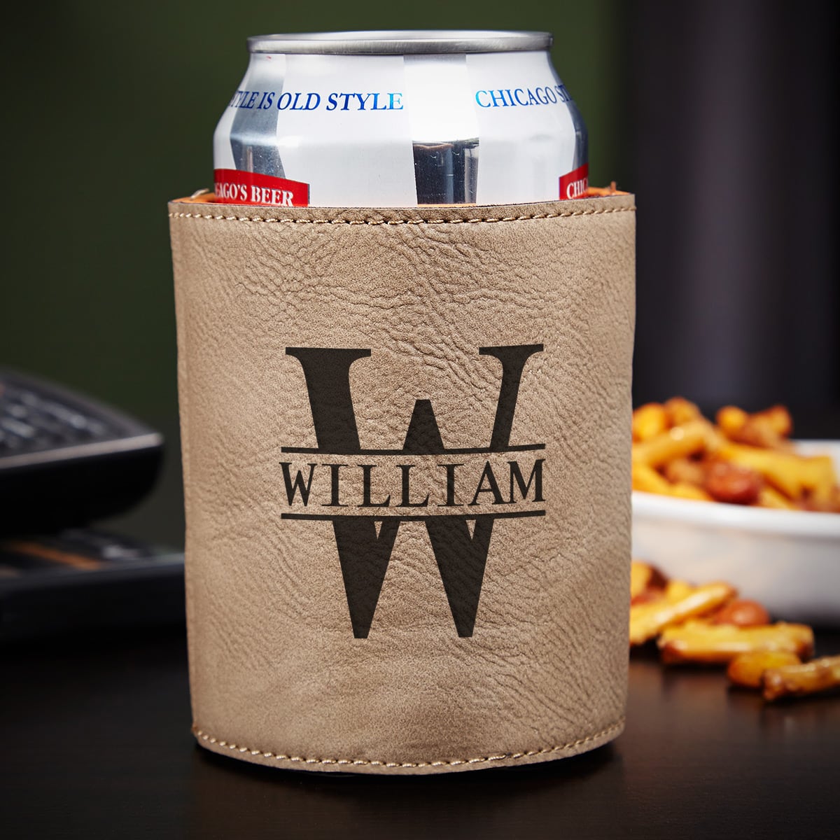 Personalized Can Cooler, Sand