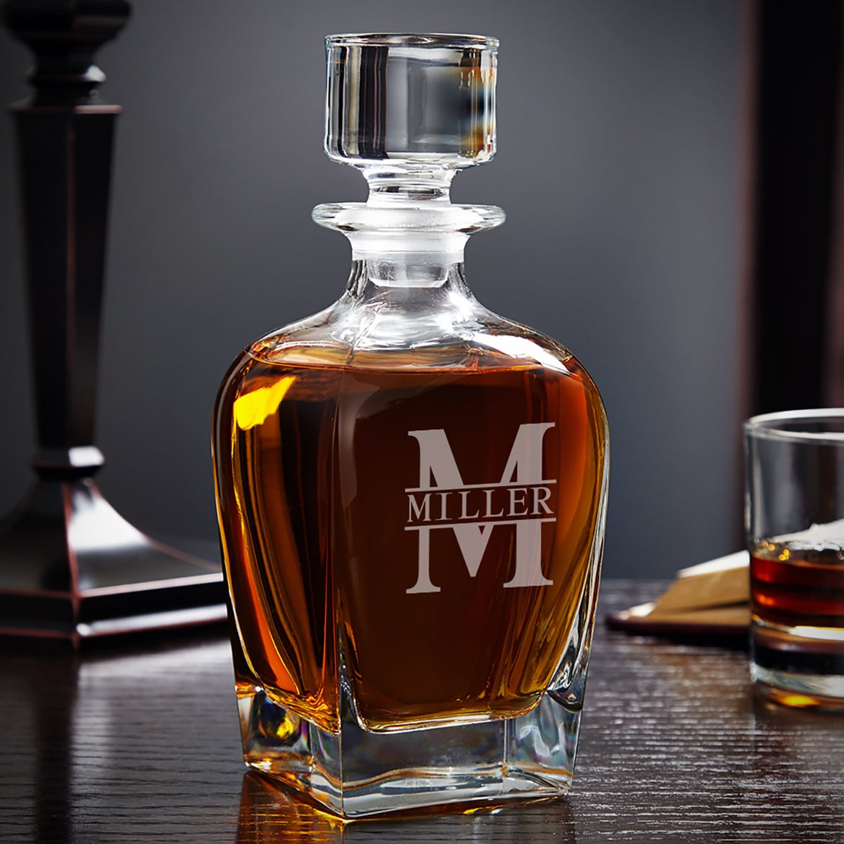 Personalized Draper Whiskey Decanter