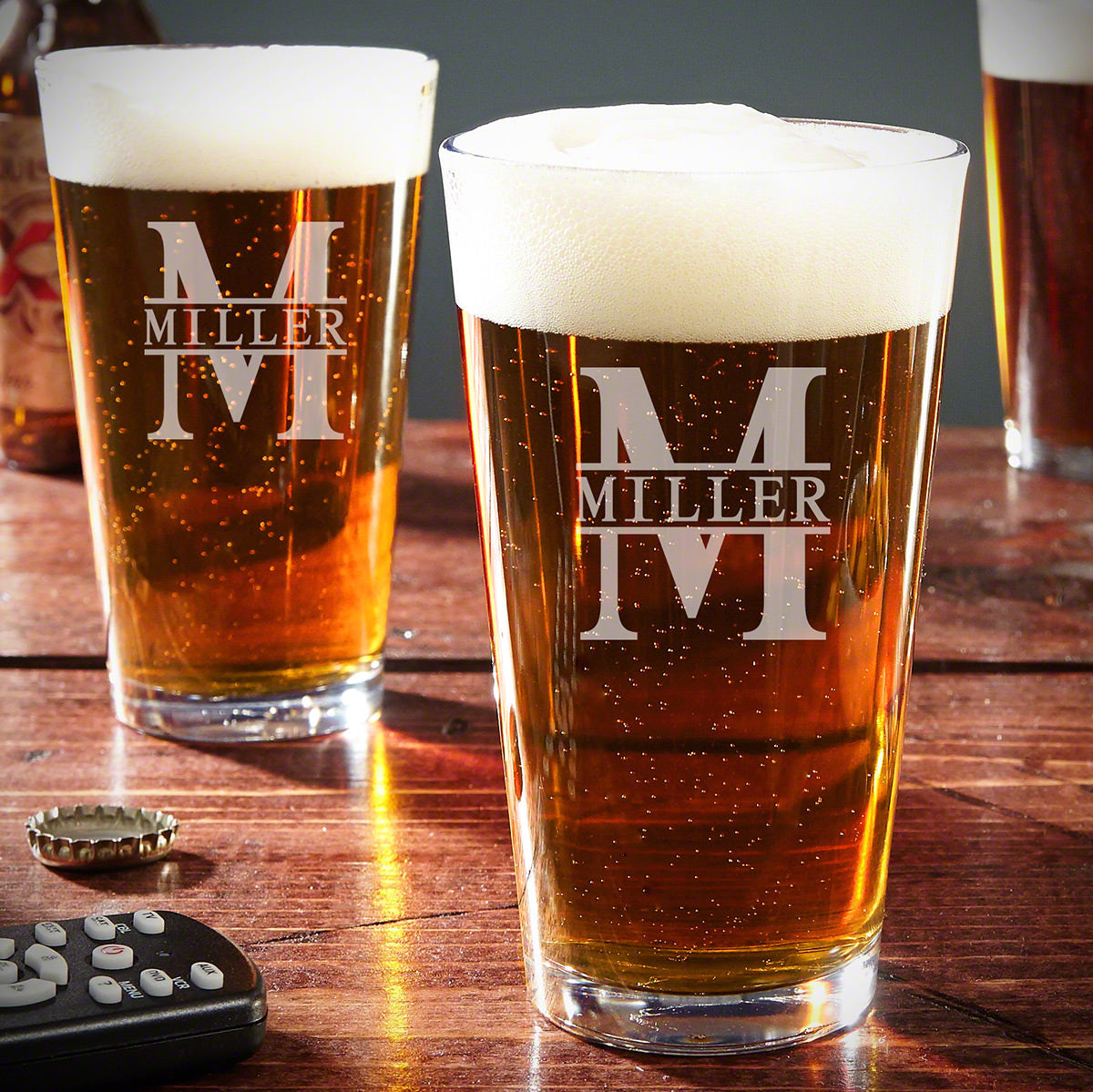 Personalized Pint Beer Glasses