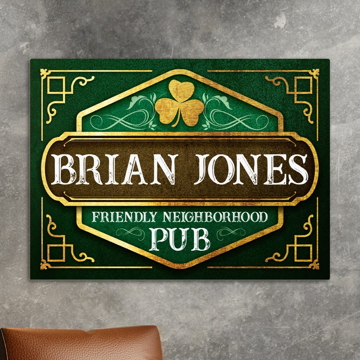 O'Malley Personalized Irish Pub Sign