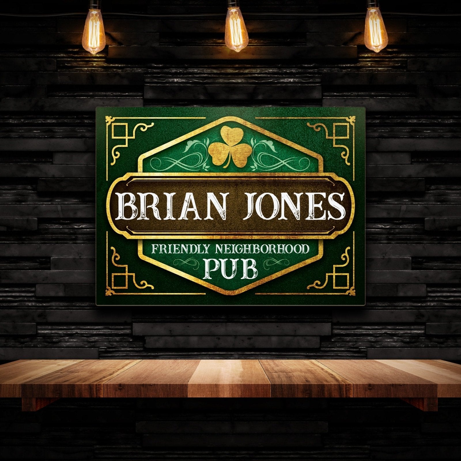 O'Malley Personalized Irish Pub Sign