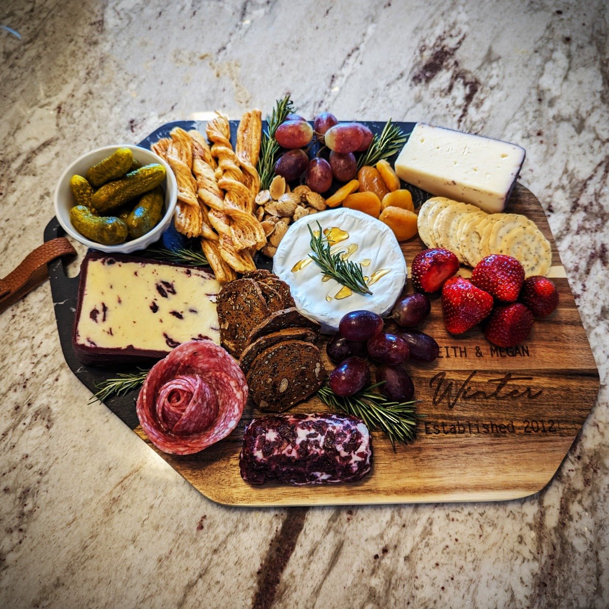 Cedar Plank Charcuterie Board / Wooden Tray / outlet Home Decor