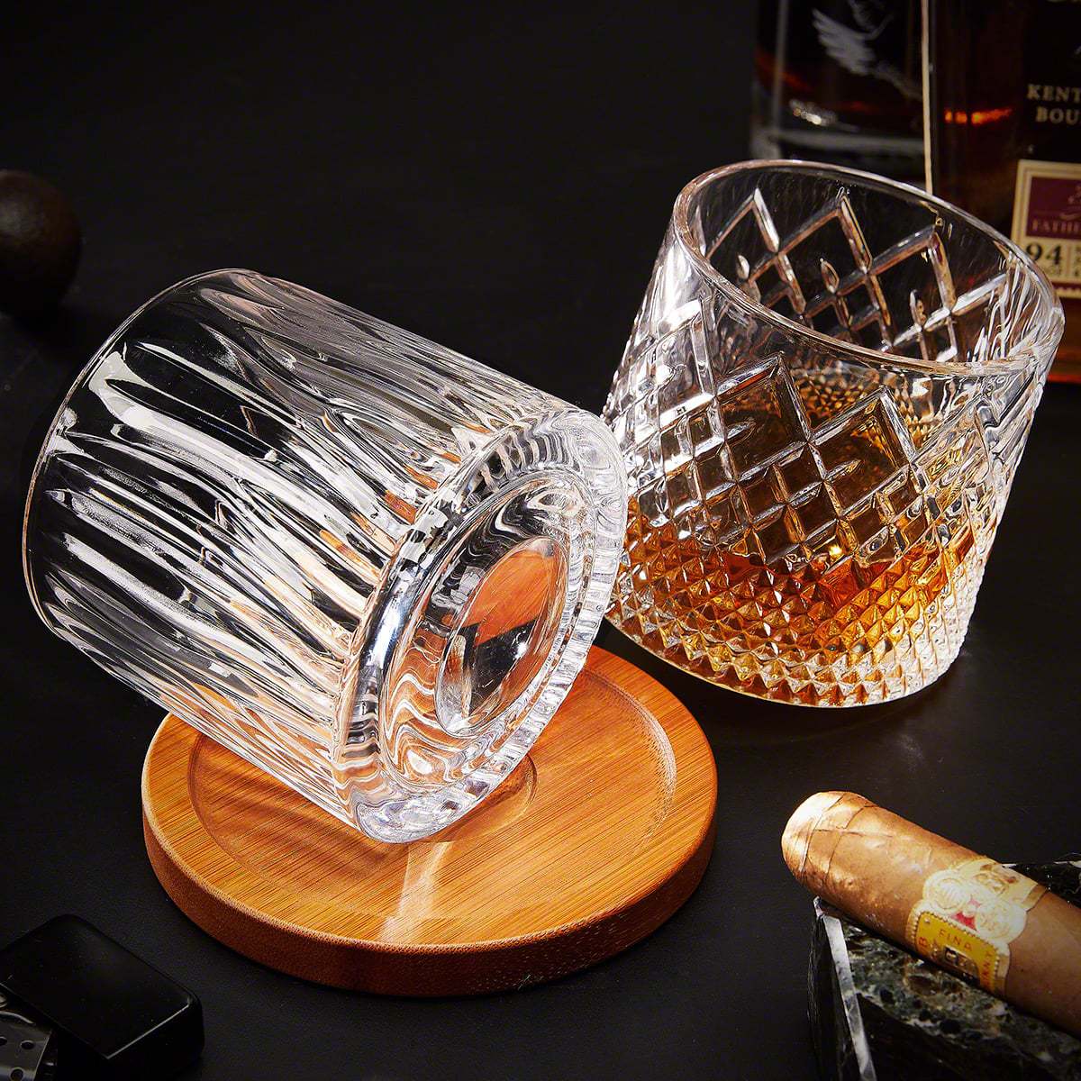 Osaka Spinning Japanese Whiskey Glass