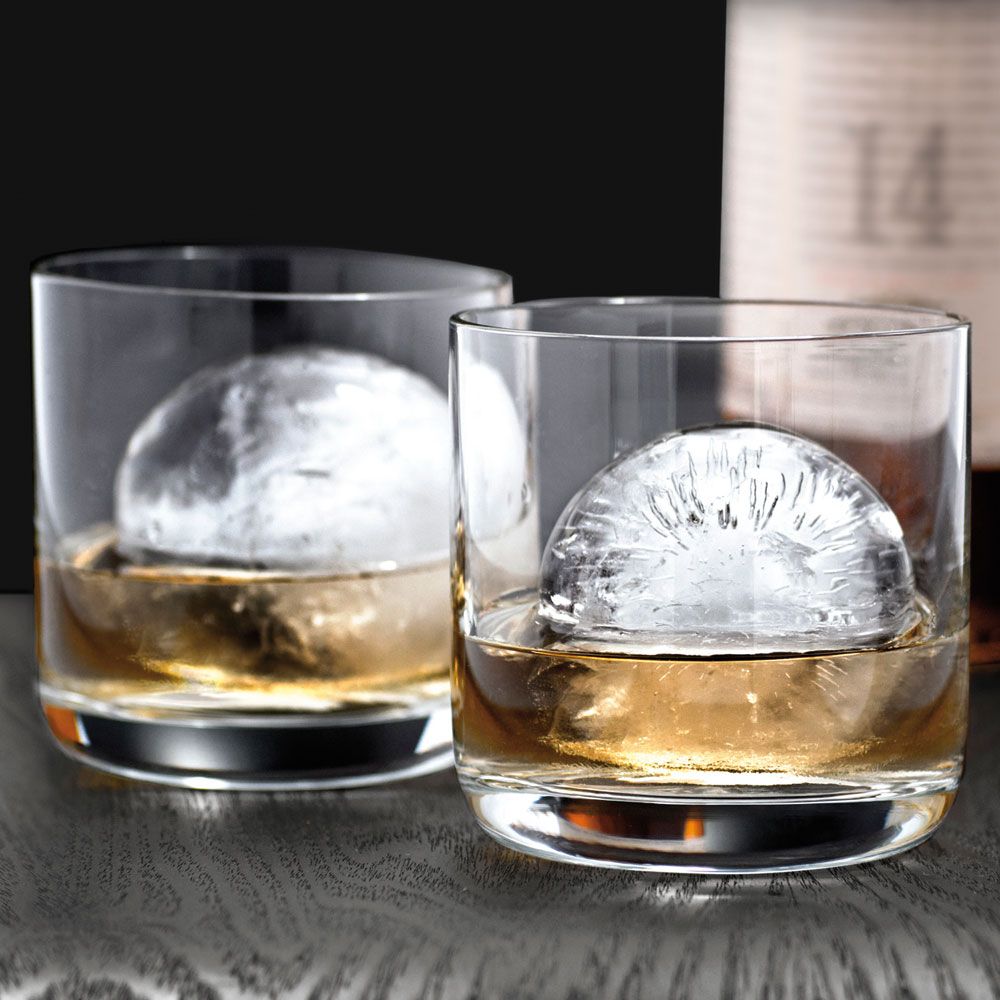 Perfect Sphere Ice Cube Molds, Set of 2