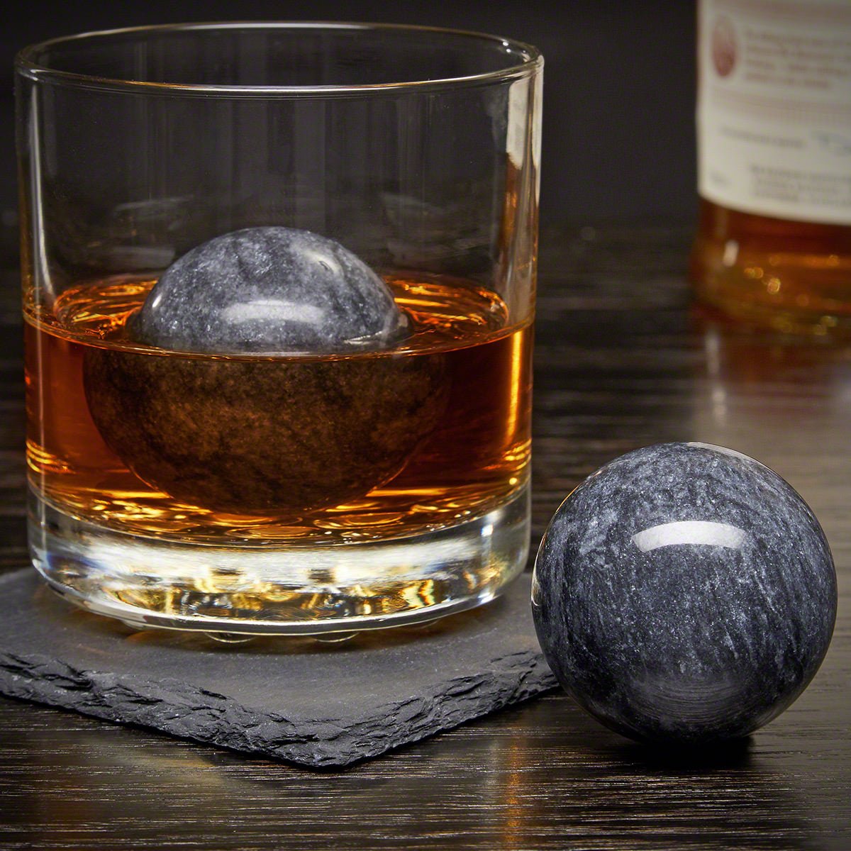 Perfect Sphere Whiskey Rocks, Set of 2