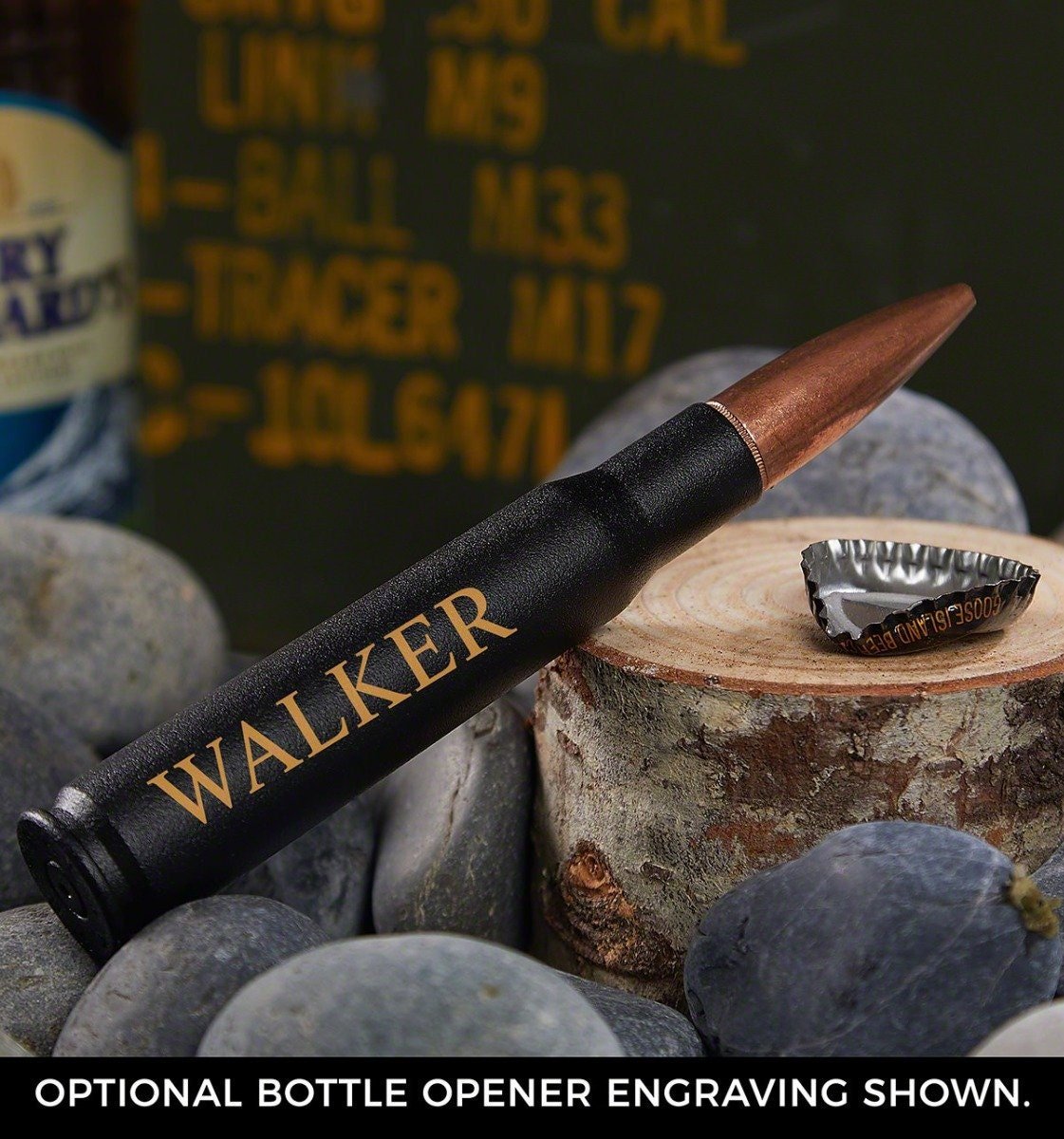 Personalized Ammo Can & Bullet Opener Groomsmen Gift Set