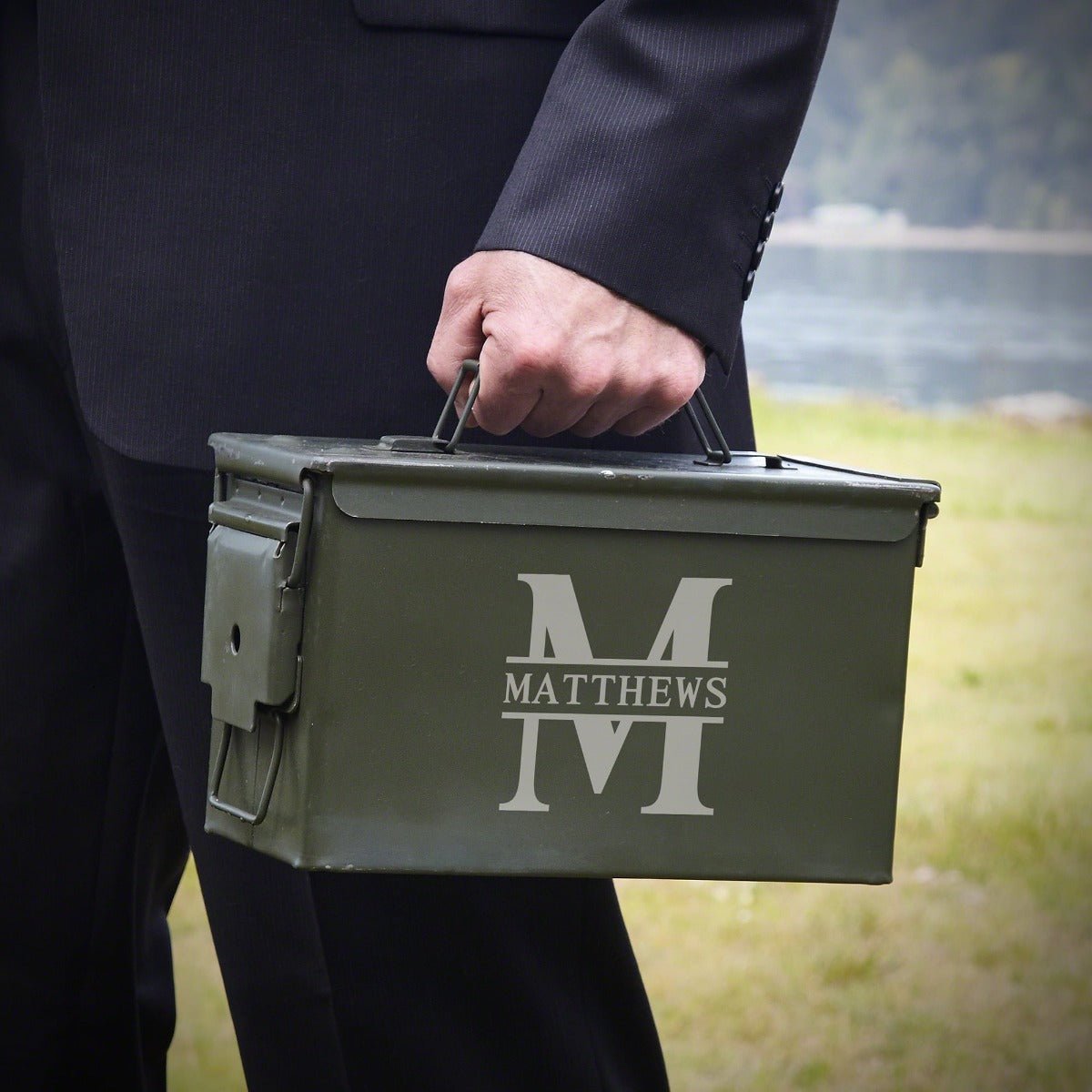 Personalized Ammo Can for Whiskey Lovers