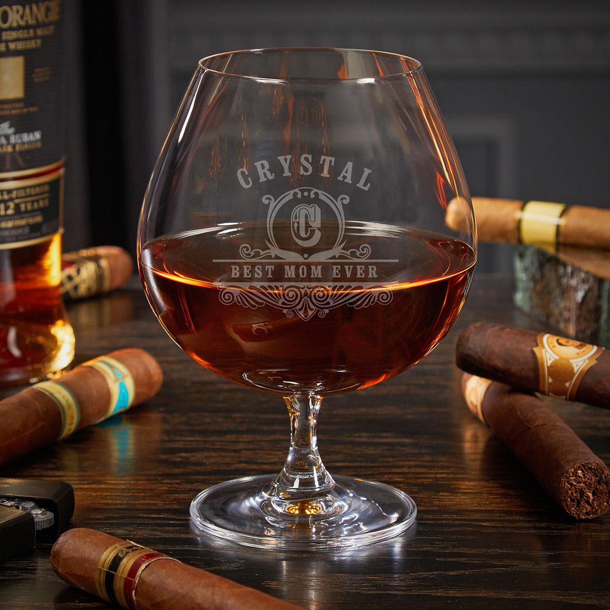 Personalized Cognac Brandy Snifter