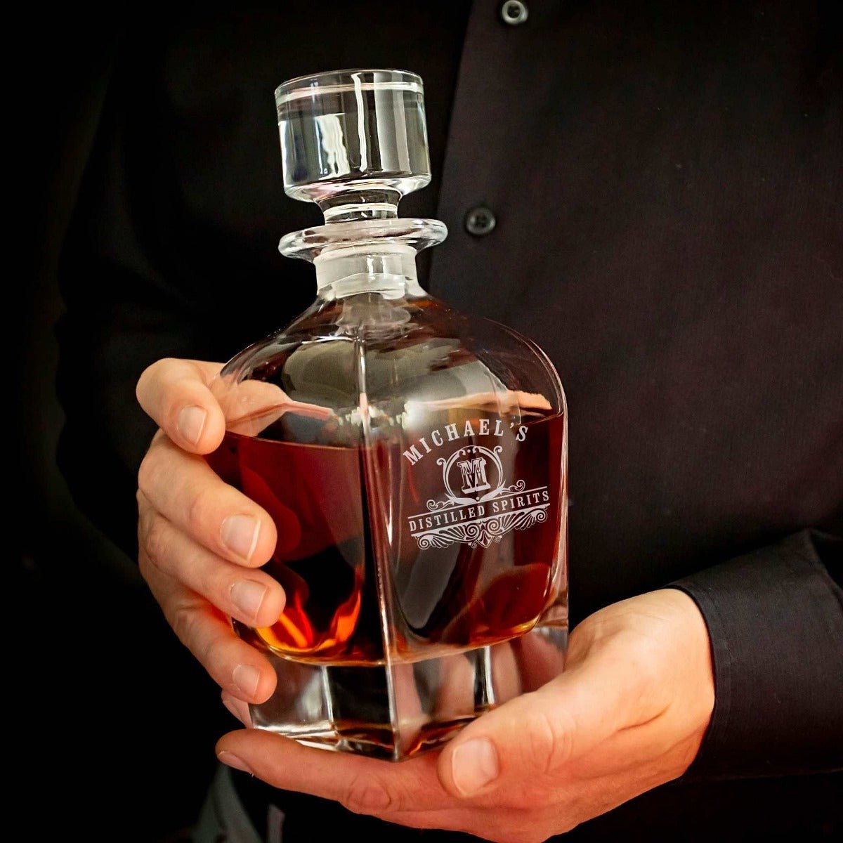 Personalized Draper Whiskey Decanter