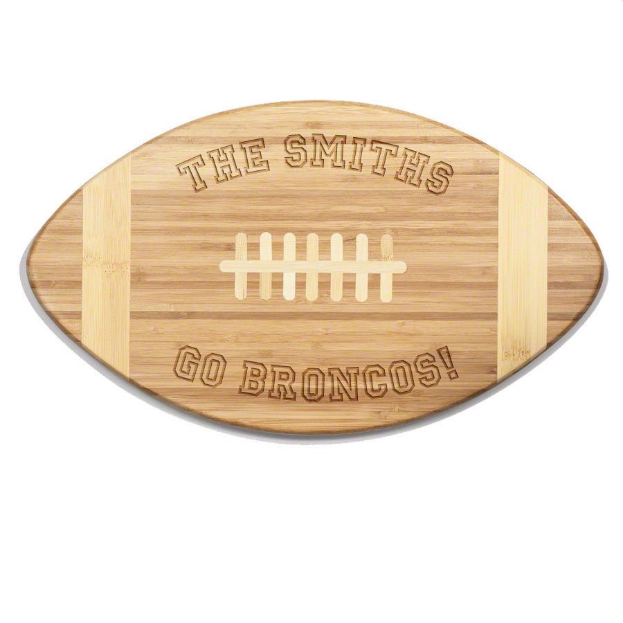 Personalized Football Cutting Board